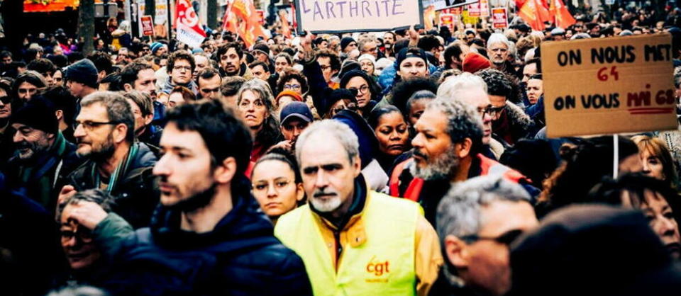 Une nouvelle journée de mobilisation contre la réforme des retraites est organisée mardi 28 mars.   - Credit:AMAURY CORNU / Hans Lucas / Hans Lucas via AFP