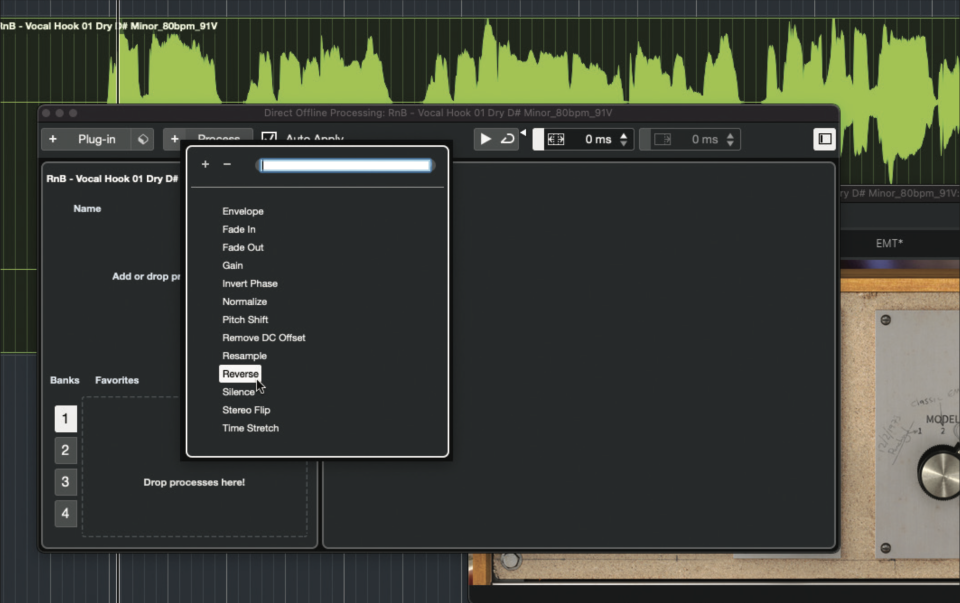 Creating filters, reverses, risers and pads 3