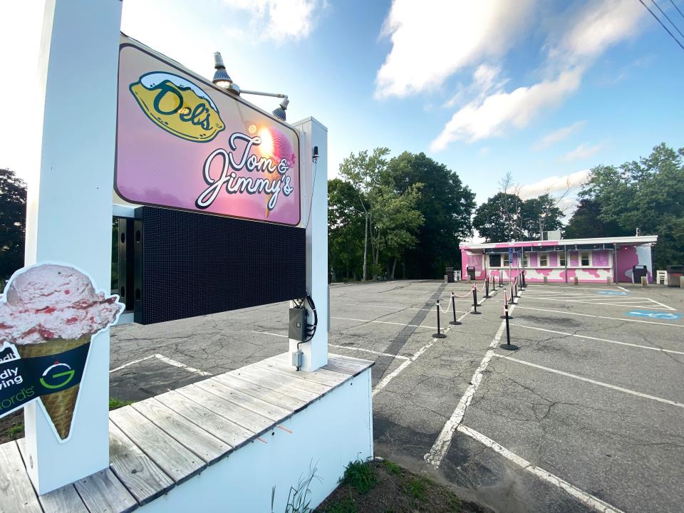 Tom and Jimmy's Ice Cream, which is taking over the former location of Peaceful Meadows Ice Cream, on Monday, Aug. 29. Opening day was Sept. 1.