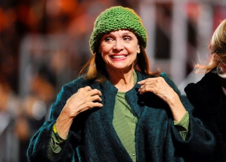 FILE PHOTO: Valerie Harper takes part in the 82nd Annual Hollywood Christmas Parade in Los Angeles