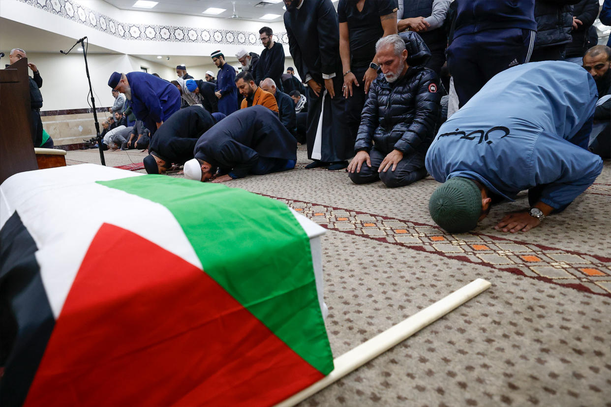 Funeral for Wadea Al-Fayoume Kamil Krzaczynski/Getty Images