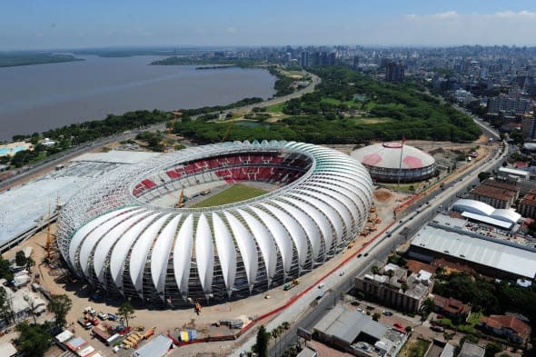 Brazil football stadium