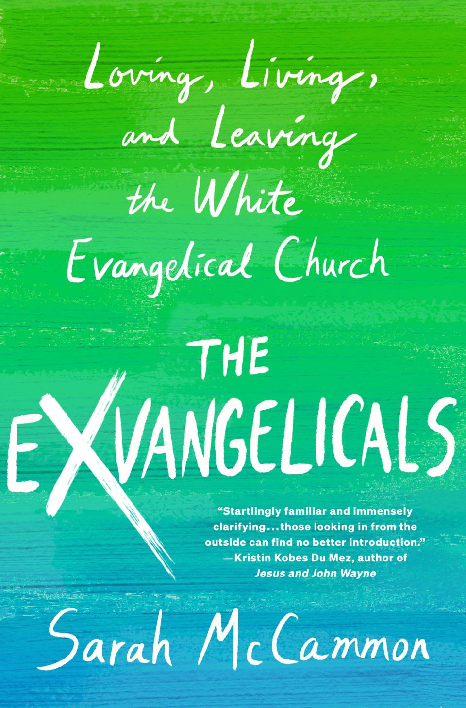 The cover of "The Exvangelicals," a book by Sarah McCammon.