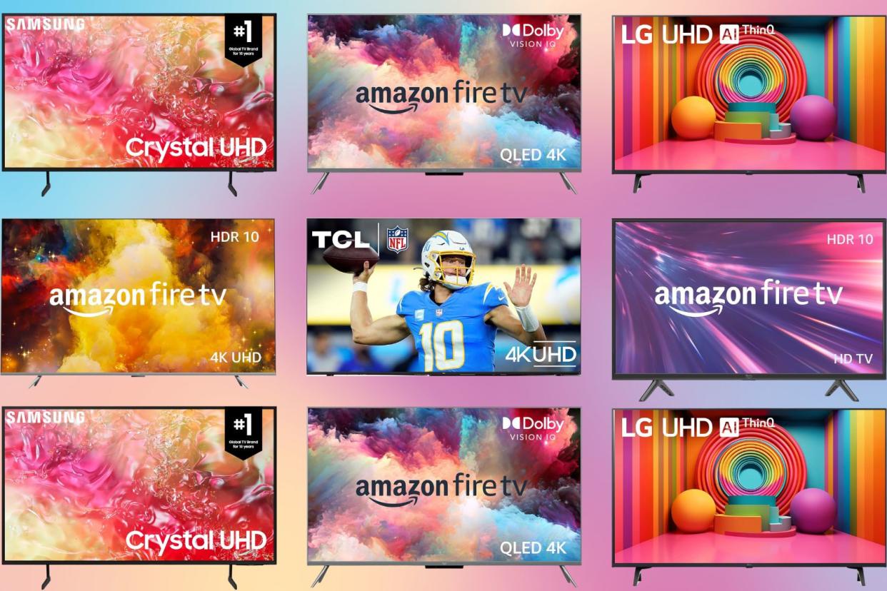 amazon tvs on a page