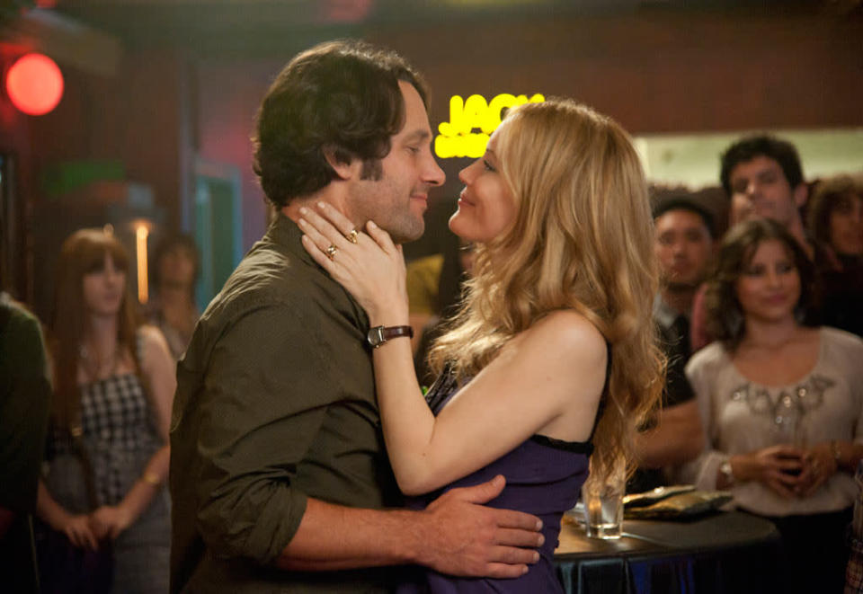 Paul Rudd and Leslie Mann in Universal Pictures' "This is 40" - 2012