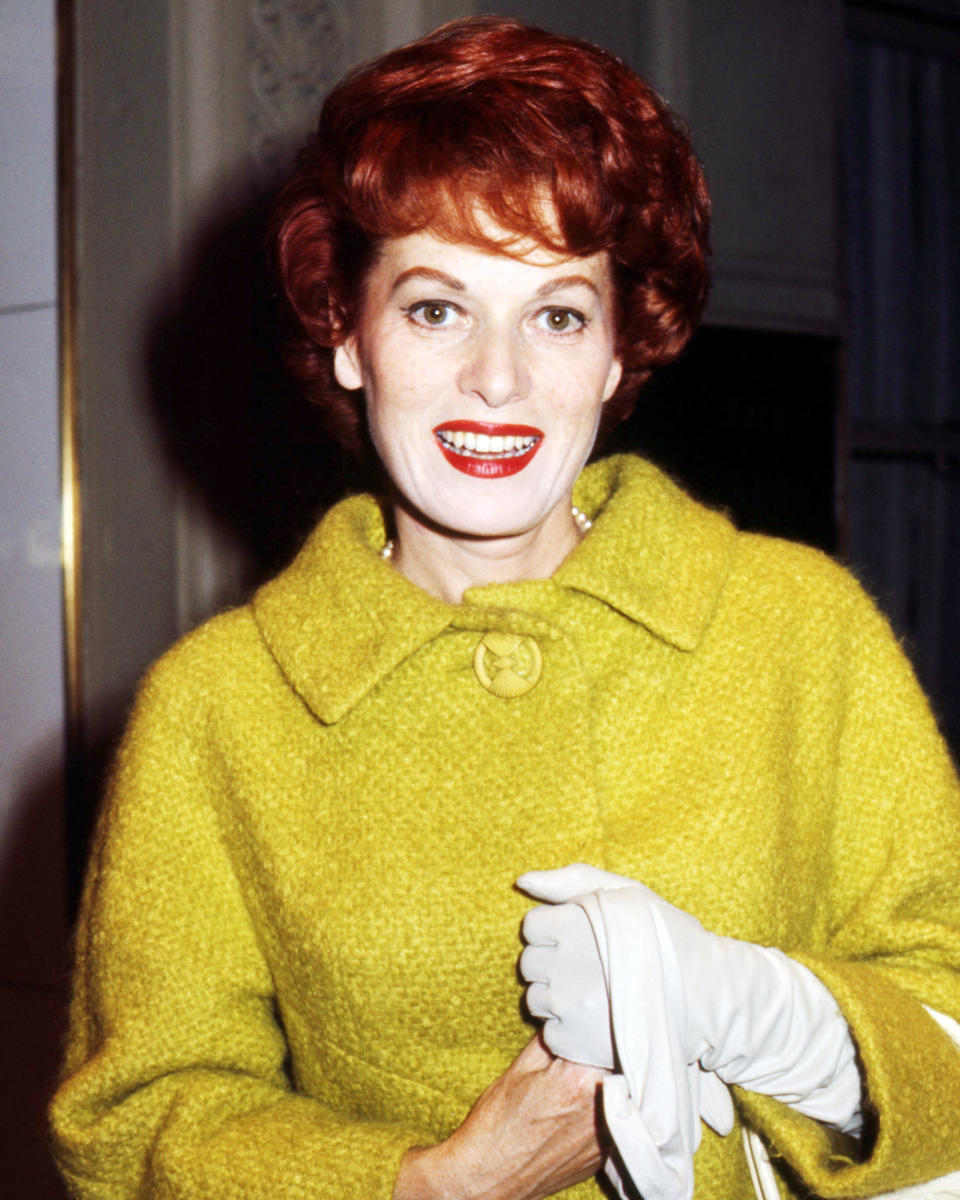 Maureen O'Hara, age 40, in 1960 Maureen O'Hara Young