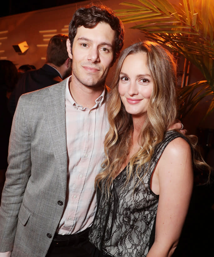 Leighton Meester and Adam Brody