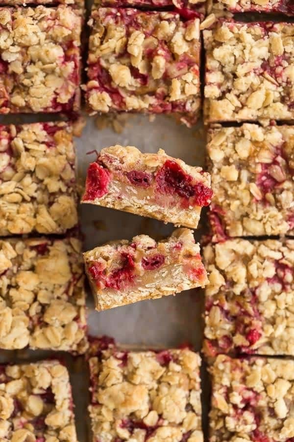 Between the nutty oat crust, the tart cranberries, and the sweet caramel, these dessert bars are guaranteed to be a crowd pleaser.Recipe: Cranberry Caramel Bars