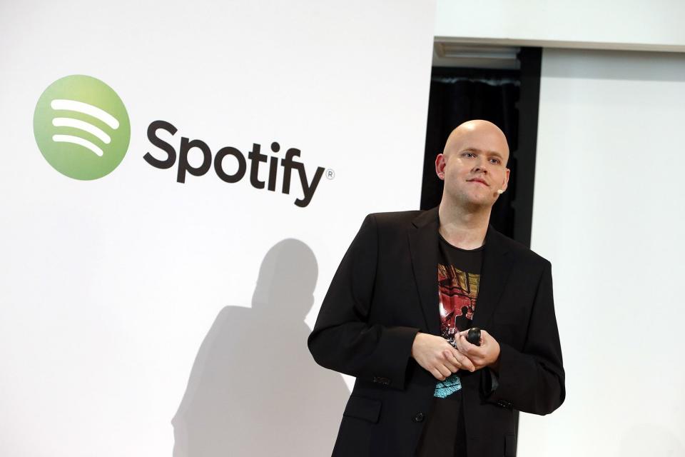 Daniel Ek, CEO of Spotify