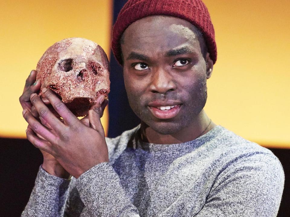 Essiedu in ‘Hamlet’ (2016) (Rex Features)