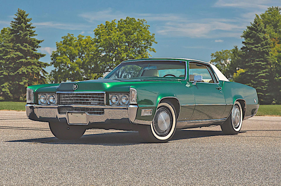 <p>While Buick and other GM brands raised their games to <strong>7.5 litres</strong>, Cadillac made their efforts seem tentative. Its own V8 already measured <strong>7.7 litres</strong>, and for the 1970 model year it was expanded even further to <strong>8.2</strong>. It now seems hard to believe that this behemoth drove through the front wheels of the <strong>Eldorado</strong> it was fitted to, but that wasn’t uncommon in the US auto industry in those days.</p><p>Cadillac later made the 8.2 available across its model range, only to delete it when producing such thirsty engines became unsupportable. To this day, General Motors has never used a bigger motor in any of its production cars, and it probably never will.</p><p><strong>PICTURE</strong>: 1970 Cadillac Eldorado</p>