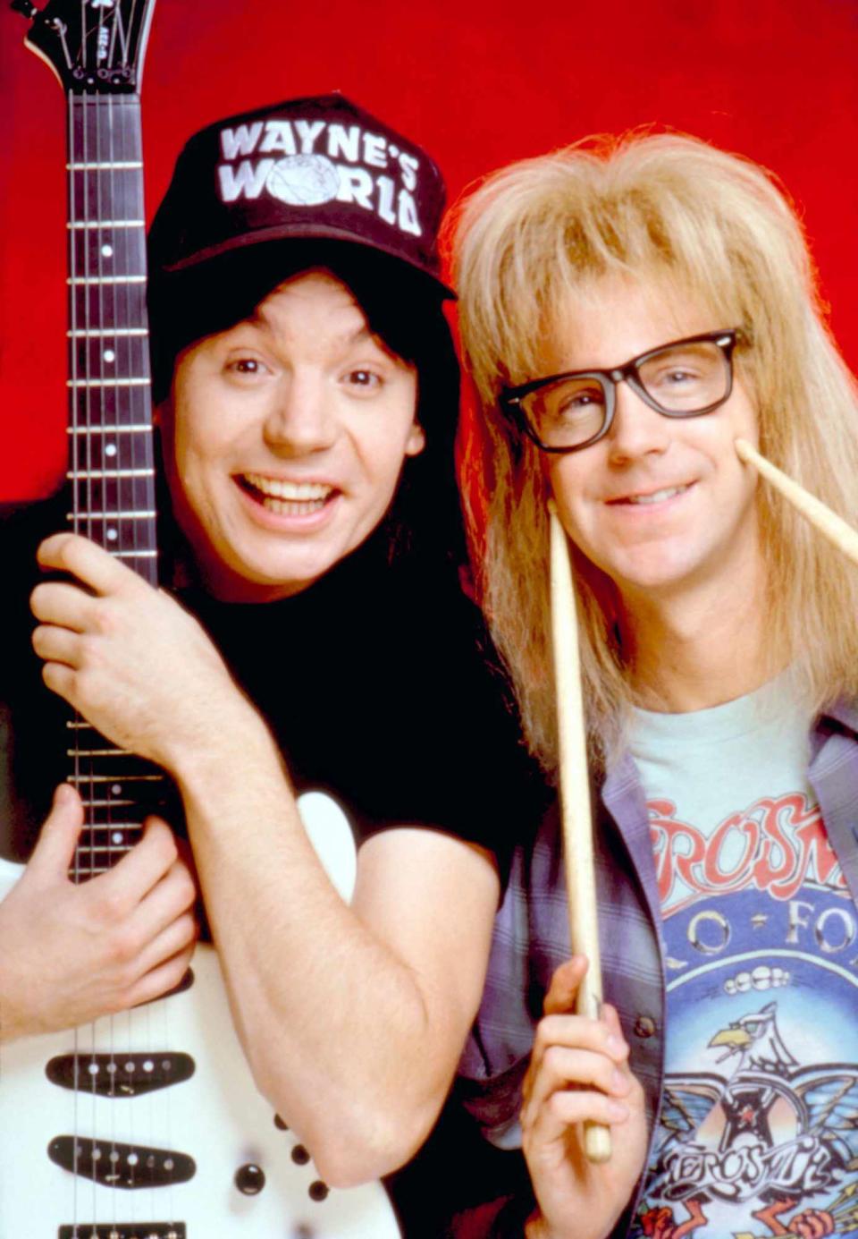 WAYNE'S WORLD, Mike Myers, Dana Carvey, 1992. ©Paramount/courtesy Everett Collection