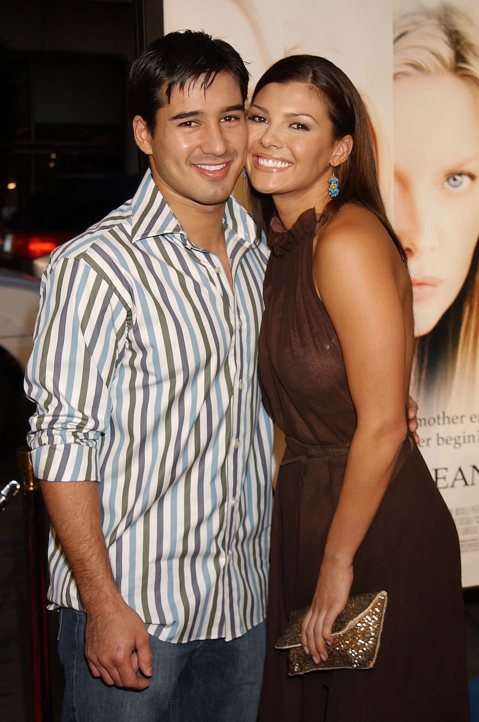 Mario Lopez and Ali Landry