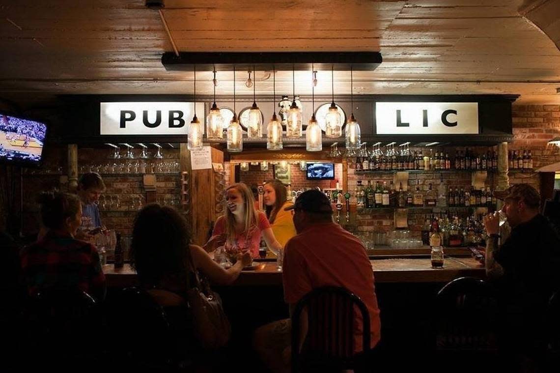 Public at the Brickyard, set up in a dark, underground space in Old Town, quickly became an Old Town favorite.