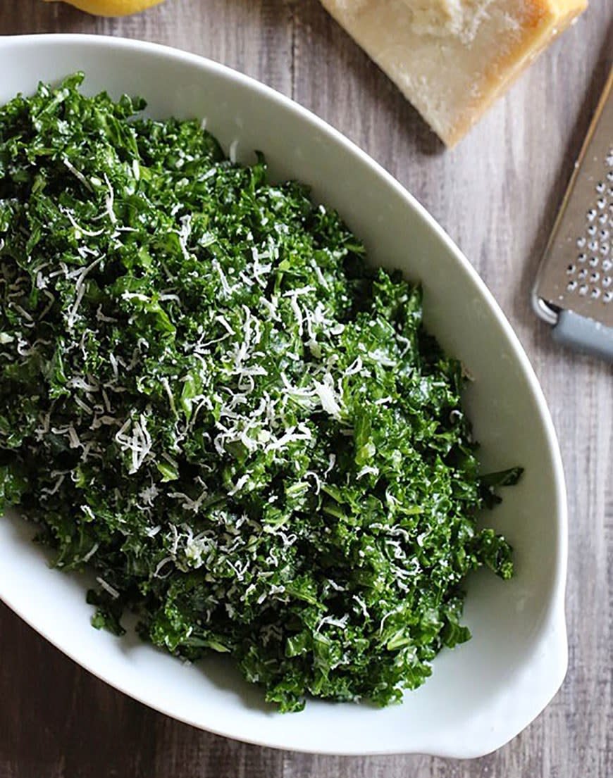 Massaged Raw Kale from SkinnyTaste