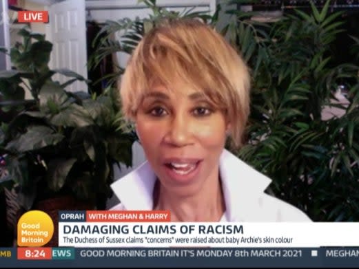 Trisha Goddard shut down Piers Morgan after racism question on ‘Good Morning Britain’ITV Player