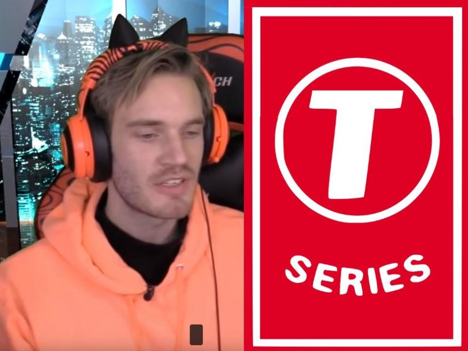 PewDiePie finally loses world's most popular YouTube channel battle to T-Series