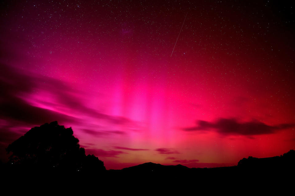 Nordlichter in Australien (Paul Crock / AFP via Getty Images)