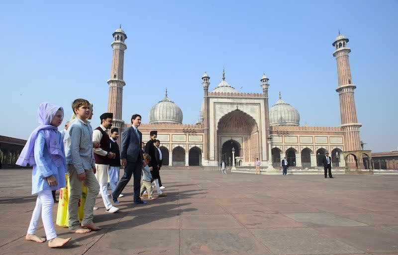 PHOTOS: Prime Minister Justin Trudeau tours India with his family