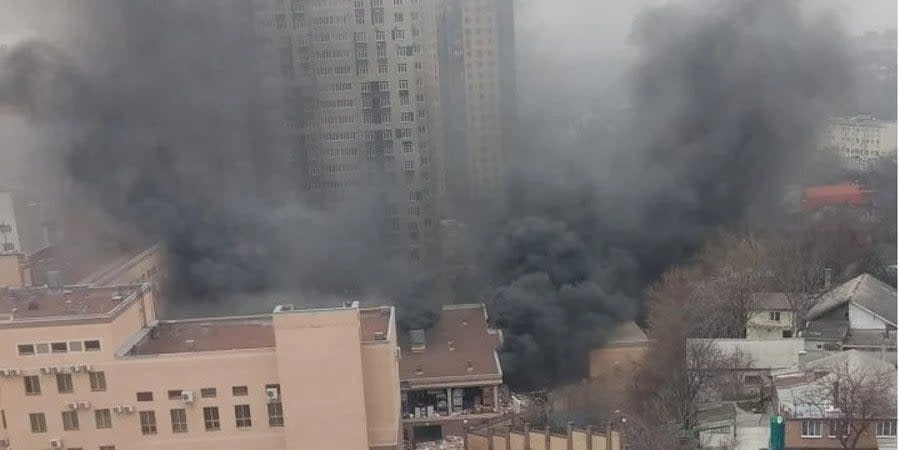 The fire in the building of the regional office of the border service of the FSB in Rostov-on-Don occurred on March 16