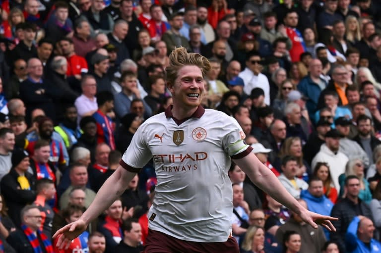 De Bruyne inspires Man City comeback at Crystal Palace - Yahoo Sports