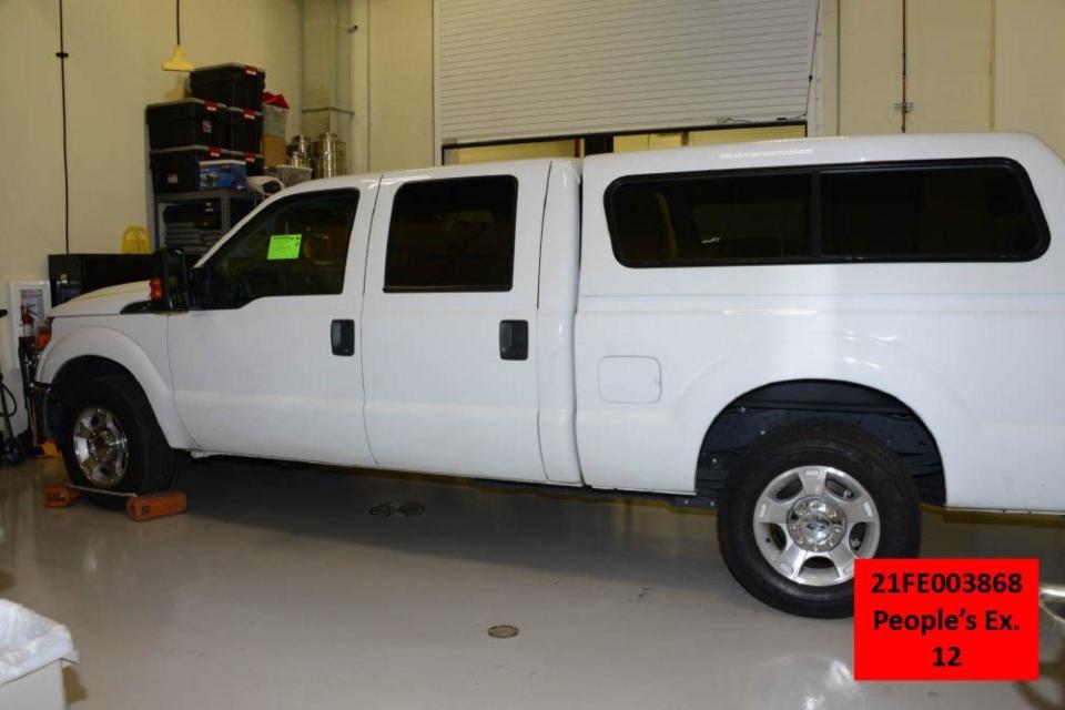Ray Wright's 2016 Ford pickup truck. / Credit: Sacramento County District Attorney's Office/PRA Request