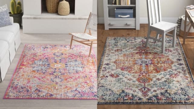 Bring a touch of boho-chic to any floor.