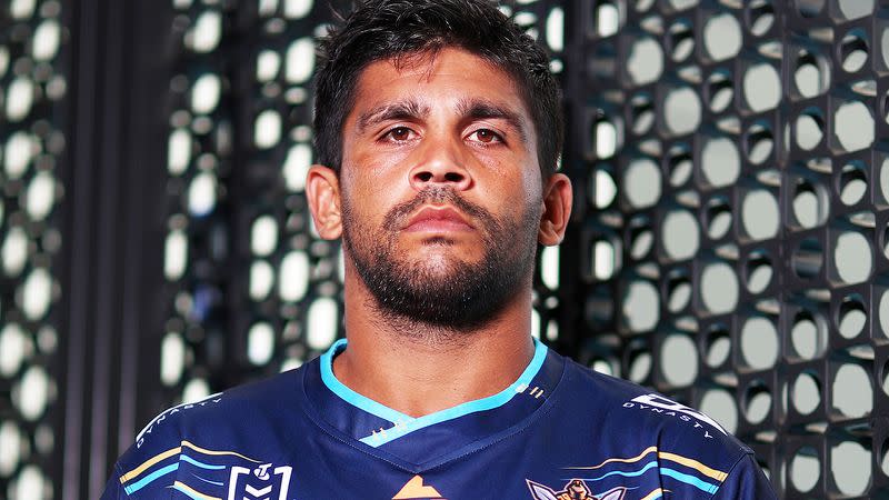 Pictured here, Gold Coast Titans star Tyrone Peachey.