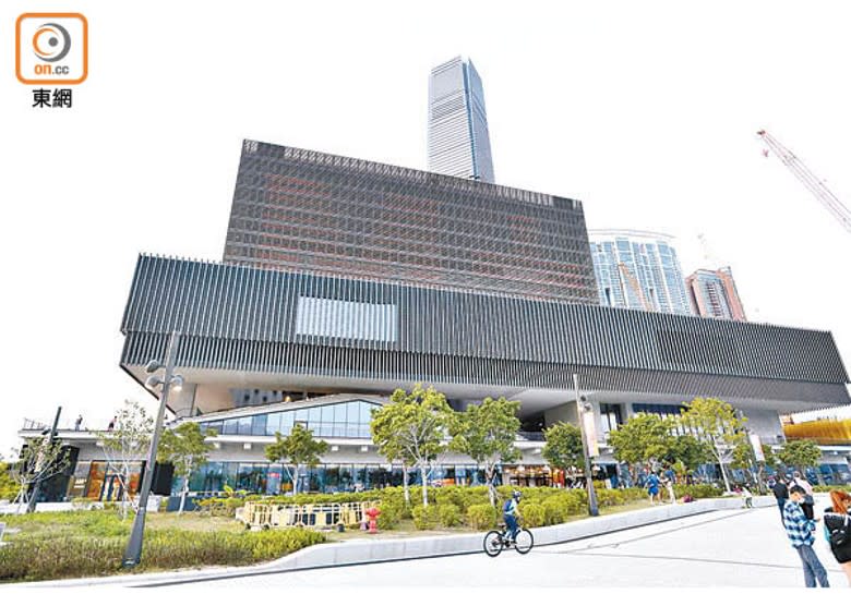 西九文化區為香港標誌性建築之一。