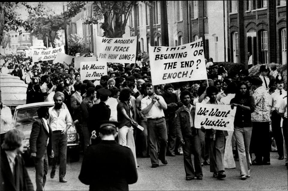 The documentary follows a series of British Asian protests in the 1970s and 1980s (Bill Cross/ANL/Shutterstock)