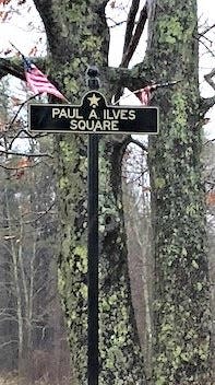 Paul A. Ilves Square, located at Davis and Harrington roads in Westminster.