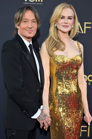 <p>Axelle/Bauer-Griffin/FilmMagic</p> Keith Urban and Nicole Kidman on April 27, 2024