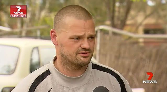 Michael Topley said the children didn't deserve to live like that. Source: 7 News