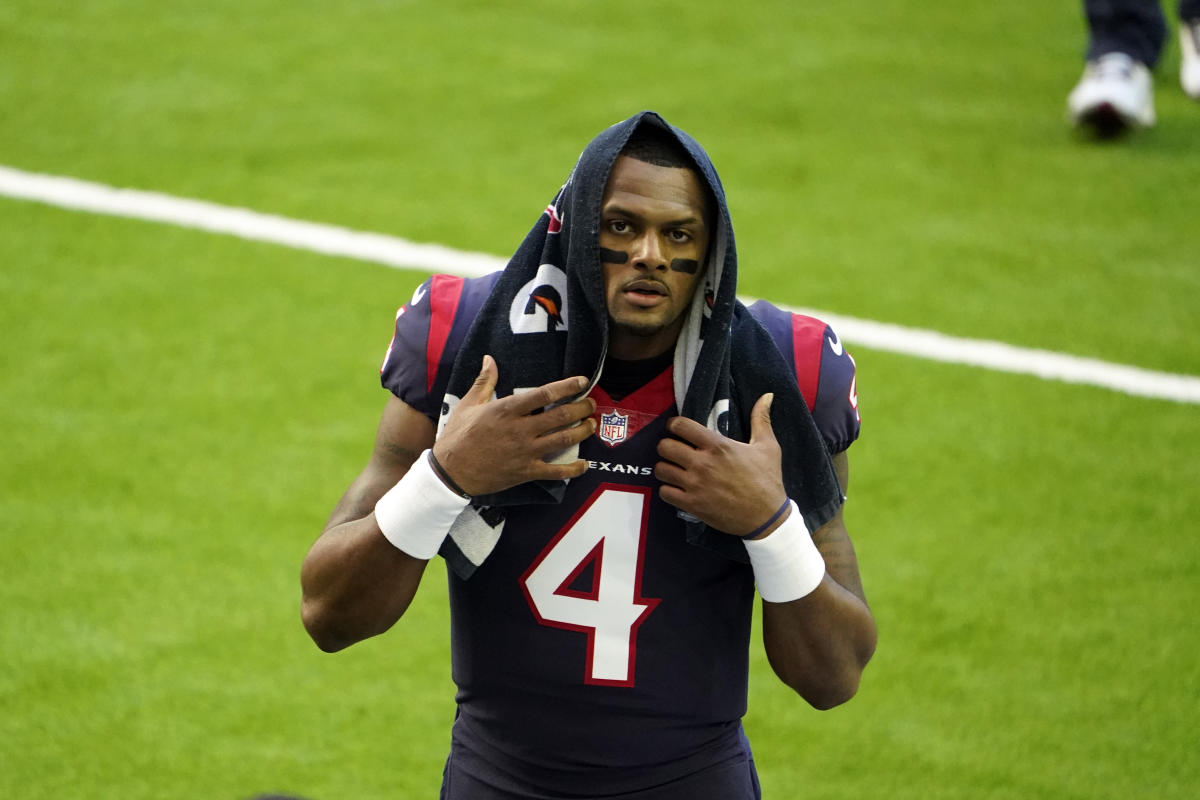 How Deshaun Watson's contract led to Lamar Jackson's trade request that  rocked the AFC coaches breakfast in Arizona 