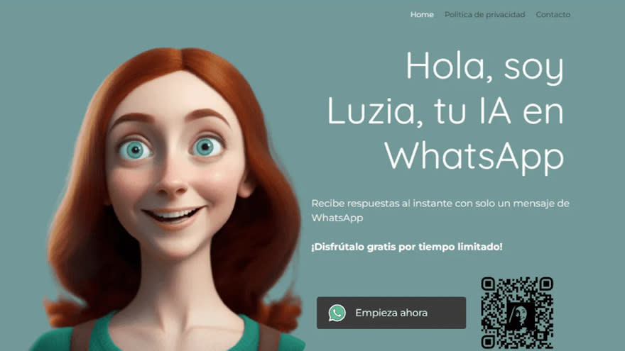 uzia está considerado como uno de los mejores asistentes de IA gratis para WhatsApp en habla hispana