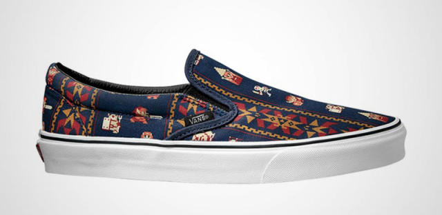 entrevista Fondos personal Nintendo and Vans teamed up to make the video game shoes of your dreams