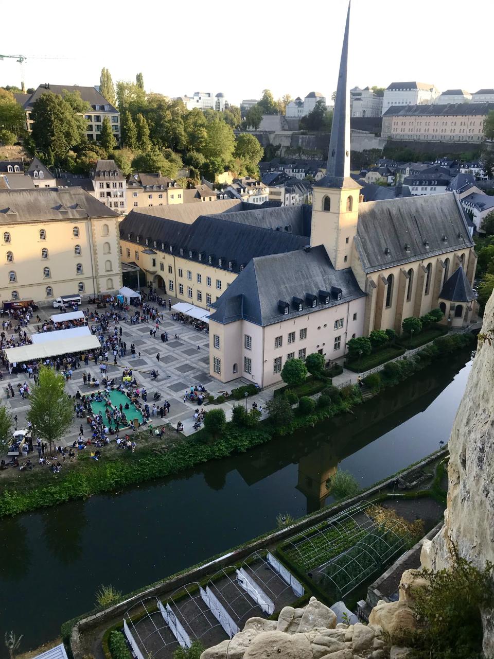 Discover whimsy and beauty on a walk to the Chemin de la Corniche in Luxembourg City. This was near sunset on Sept. 21, 2019. | Sarah Gambles, Deseret News