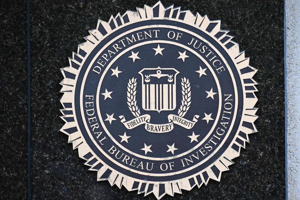The seal of the Federal Bureau of Investigation.