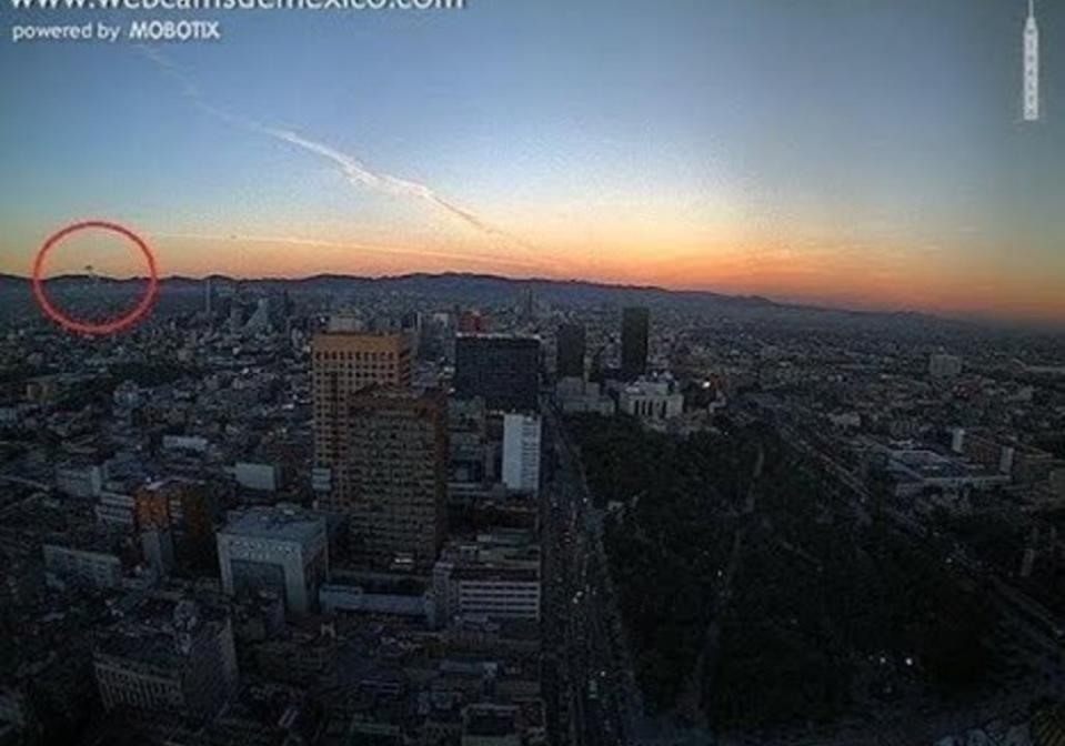  A deadly explosion at a maternity hospital in Mexico City on Thursday, January 29, injured dozens and killed at least two people, according to the city’s mayor. The explosion was caused by a propane truck, which hit the building, in Cuajimalpa, on the outskirts of the city. Webcam footage of the city pinpoints the blast with a plume of smoke rising in the distance. Credit: YouTube/webcamsdemexico 