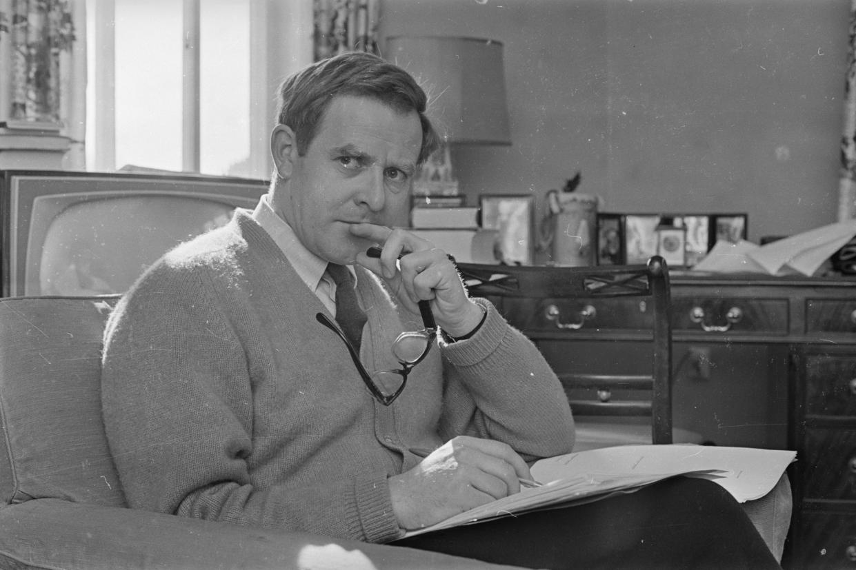 March 1965:  English writer and spy novelist John Le Carre.  (Photo by Terry Fincher/Express/Getty Images)