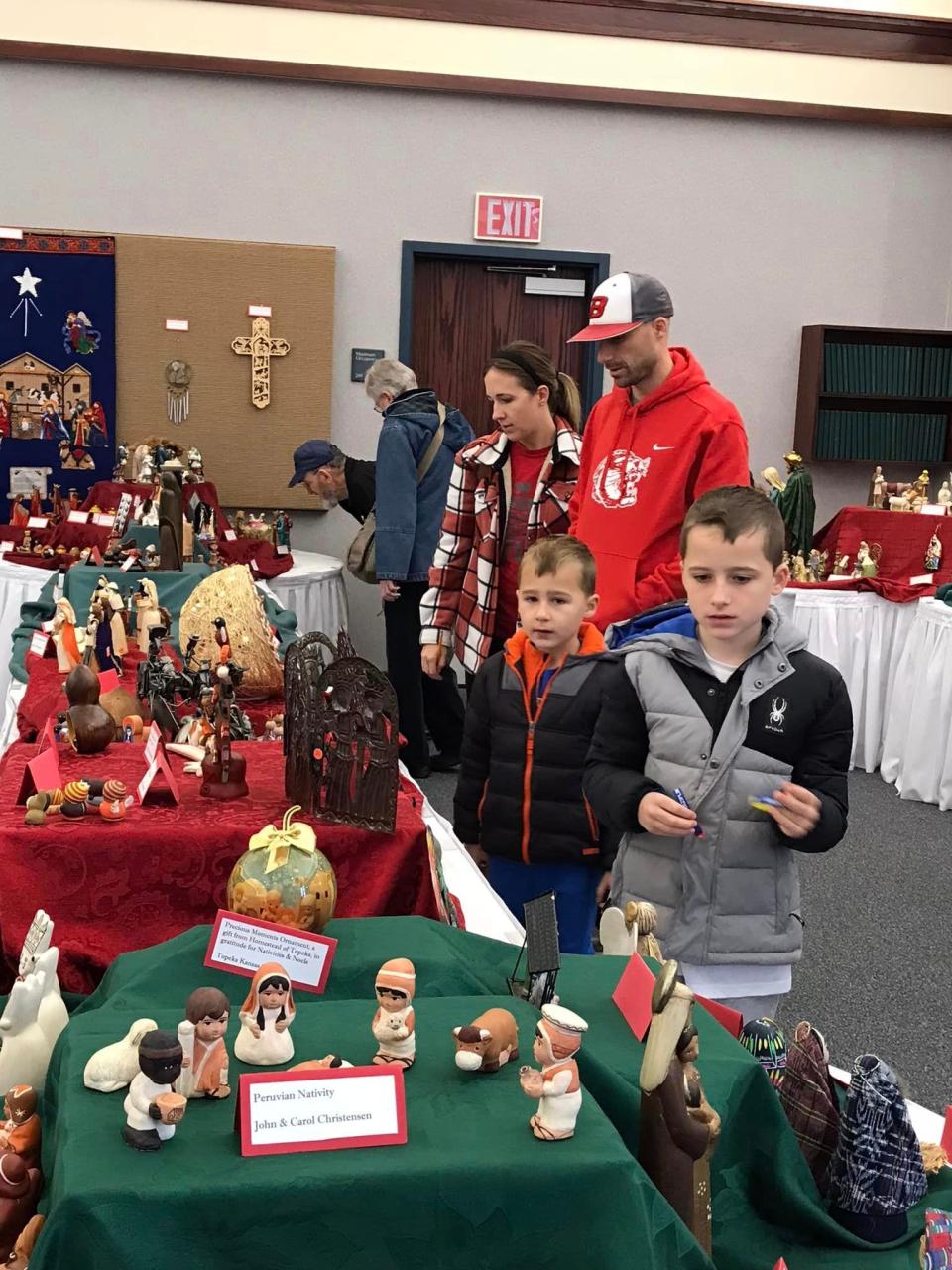 Nativities and Noels returns for the 12th year at the Topeka Stake Center of The Church of Jesus Christ of Latter-day Saints, 2401 S.W. Kingsrow Road. The three-day event will be Dec. 1-3 and feature hundreds of nativity scenes.