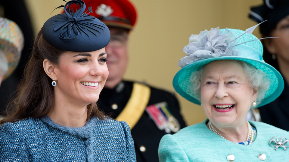 Die Queen plant eine ganz besondere Überraschung anlässlich Kates zehntem Jahrestag als Royal. Foto: Getty Images