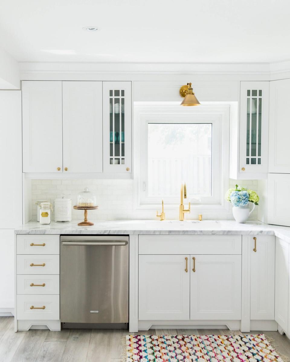 kitchen renovation after sinks