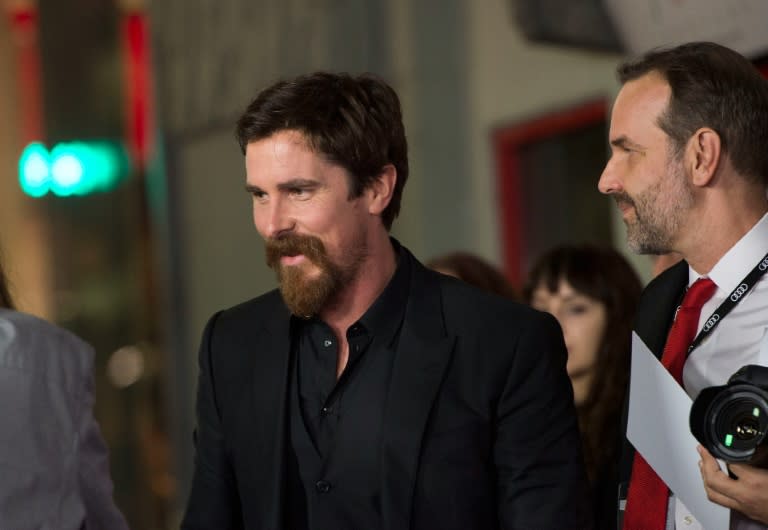 Christian Bale attends the AFI Fest World Premiere Closing Night Gala Screening of "The Big Short", in Hollywood, California, on November 12, 2015