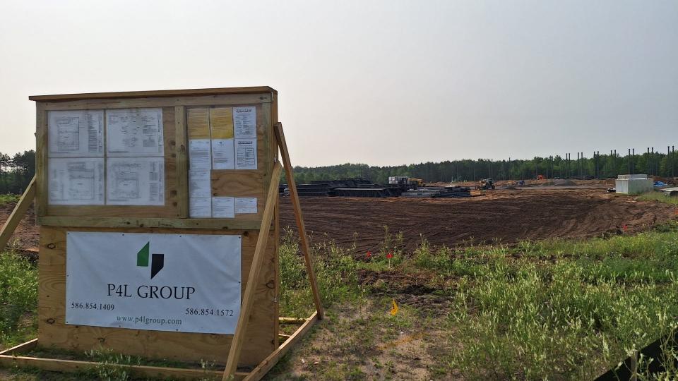 First proposed in 2017, work has started on a Menards store in Gaylord next to Meijer off of M-32 West.