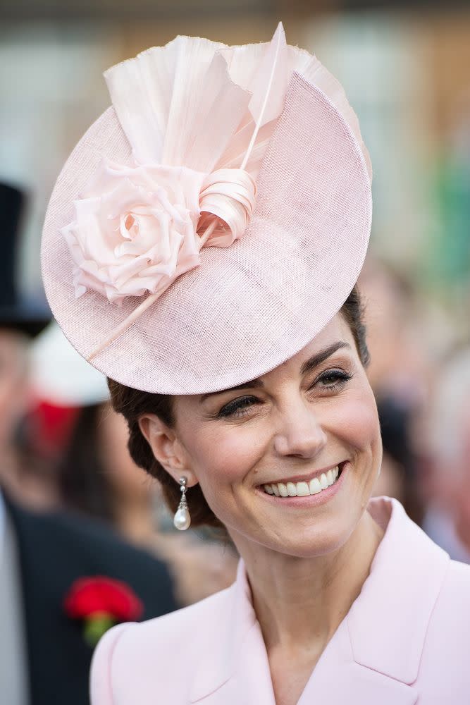 Kate Middleton Attends Garden Party at Buckingham Palace