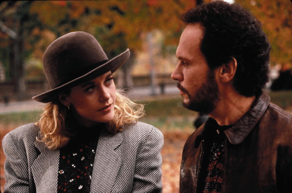 Meg Ryan and Billy Crystal in When Harry Met Sally...