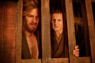 <p>Neben Garfield ist Liam Neeson in dem Drama zu sehen. Er spielt den Lehrmeister des jungen Priesters, der angeblich den Glauben verloren haben soll. (Foto: ddp) </p>