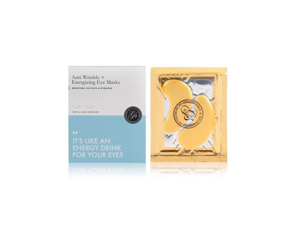Best Anti-Aging Eye Masks for Traveling: Grace & Stella Anti-Wrinkle + Energizing Gold Collagen Eye Masks
