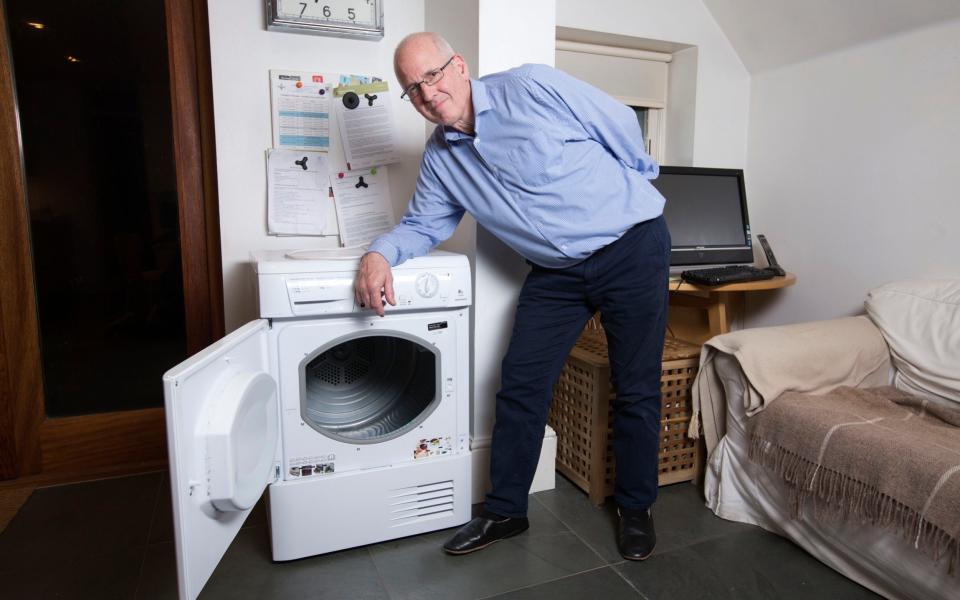 Jeremy Swinfen Green was let down five times by Whirlpool following the alert about faulty tumble dryers. 